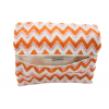 Orange and Pink Chevron